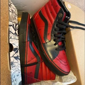 Vans Deadpool Sk8 Hi Sz 9.5